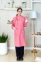 Pink dental long sleeve gown coat (HPG0254)