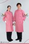 Pink dental long sleeve gown coat (HPG0254)