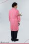 Pink dental long sleeve gown coat (HPG0254)