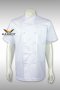 Stud Buttons White Chef Jacket