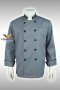 เสื้อกุ๊ก เสื้อเชฟ ชุดเชฟ เสื้อพ่อครัว แขนยาว สีเทากุ๊นดำ (FSS0206)