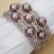 Approx. 11.0-12.0 mm, Edison Pearl, Luxury Design Bangle