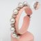 Approx. 8.0 - 9.0 mm, Freshwater Pearl, Station Pearl Bracelet