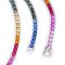 S925, Moissanite, Color of Seasons, Tennis Bracelet