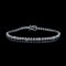 18K Gold, Lab Grown Diamond (2.0625 ct), Diamond Tennis Bracelet