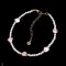 Approx. 3.0 - 7.0 mm, Freshwater Pearl, Station Pearl Bracelet