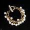 Approx. 8.0 - 9.0 mm, Freshwater Pearl, Pearl Link Chain Bracelet