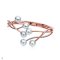 Approx. 8.0 - 8.5 mm, Akoya Pearl, Kalam Pangha Pearl Open Spring Bangle
