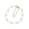 5.5 - 6.0 mm, Freshwater Pearl, Station Pearl & Chain Bracelet