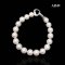 Approx. 8.0 - 9.0 mm, Edison Pearl, Graduated Pearl Bracelet