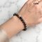 Approx. 7.0 mm up, Tahitian Pearl, Graduated Pearl Bracelet
