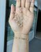 Approx. 4.0 - 5.0 mm, Freshwater Pearl, Station Alternating Sizes Pearl Bracelet