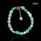 Approx. 5.5 mm up, Freshwater Pearl, Station Pearl & Russian Amazonite Bracelet
