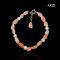 Approx. 5.5 mm up, Freshwater Pearl, Station Pearl & Sun Stone Bracelet