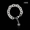 2.5 mm, Freshwater Pearl, BK Chain Pearl Bracelet