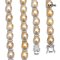 Approx. 10.0 -11.0 mm, Gold South Sea Pearl, Station Pearl & CZ Bar Bracelet