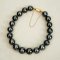 Approx. 8.66 - 10.13 mm, Tahitian Pearl, Graduated Bracelet