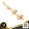 สร้อยข้อมือไข่มุกระยะคั่นบอล สร้อยโซ่ 2 Style ความยาวประมาณ 7.5" ไข่มุก South Sea สีทอง Middle Gold / 17.7.65