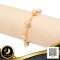 สร้อยข้อมือไข่มุกระยะคั่นบอล สร้อยโซ่ 2 Style ความยาวประมาณ 7.5" ไข่มุก South Sea สีทอง Middle Gold / 17.7.65