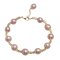 10.0 - 12.0 mm, Freshwater Pearl, Station Bracelet