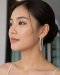 Approx. 5.0 mm, Freshwater Pearl, Pearl Hoop Earrings