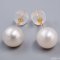 Approx. 6.0 mm, Akoya Pearl, Stud Earrings