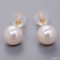 Approx. 6.0 mm, Akoya Pearl, Stud Earrings