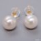 Approx. 6.0 mm, Akoya Pearl, Stud Earrings