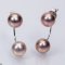 Approx. 6.0 mm, Pearl Candy, Freshwater Pearl, Arch Bridge Pearl Earring Backs Stud Pearl Earrings