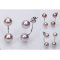 Approx. 6.0 mm, Pearl Candy, Freshwater Pearl, Arch Bridge Pearl Earring Backs Stud Pearl Earrings