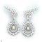 Approx. 7.0 mm, White South Sea Pearl, Kinnaree Wings Drop Pearl Earrings Collection