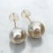 Approx. 13.0 mm, Gold South Sea Pearl, Stud Earrings