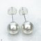 Approx. 10.0 mm, White South Sea Pearl, Stud Pearl Earrings