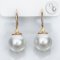 (PSL) Approx. 13.6 mm, Aurora Phoenix, Fish Hooks Pearl Earrings