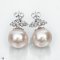 Approx. 15.0 mm, Edison Pearl, Stud Pearl Earrings