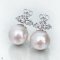 Approx. 15.0 mm, Edison Pearl, Stud Pearl Earrings