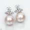 Approx. 15.0 mm, Edison Pearl, Stud Pearl Earrings