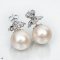 Approx. 15.0 mm, Edison Pearl, Stud Pearl Earrings