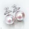 Approx. 16.0 mm, Edison Pearl, Stud Pearl Earrings