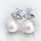 Approx. 16.0 mm, Edison Pearl, Stud Pearl Earrings