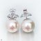 Approx. 16.0 mm, Edison Pearl, Stud Pearl Earrings