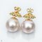 Approx. 15.0 mm, Edison Pearl, Stud Pearl Earrings