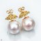 Approx. 15.0 mm, Edison Pearl, Stud Pearl Earrings