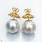 Approx. 15.0 mm, Edison Pearl, Stud Pearl Earrings