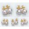 Approx. 16.0 mm, Edison Pearl, Stud Pearl Earrings