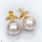 Approx. 16.0 mm, Edison Pearl, Stud Pearl Earrings