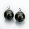 Approx. 11.0 mm, Tahitian Pearl, Pearl Drops