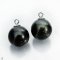Approx. 11.0 mm, Tahitian Pearl, Pearl Drops
