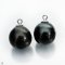 Approx. 11.0 mm, Tahitian Pearl, Pearl Drops