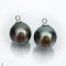 Approx. 12.0 mm, Tahitian Pearl, Pearl Drops